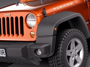 Jeep Wrangler Rubicon 2012 Modelo 3D