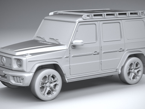 Mercedes-Benz G63 AMG 2025 3D 모델