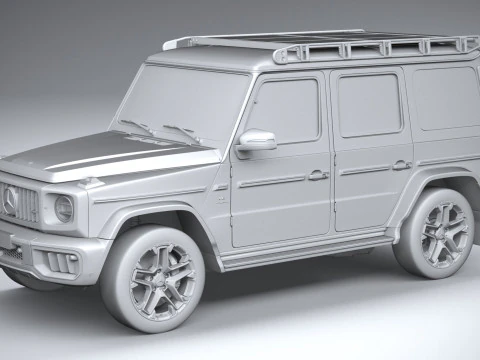 Mercedes-Benz G63 AMG 2025 3D Model