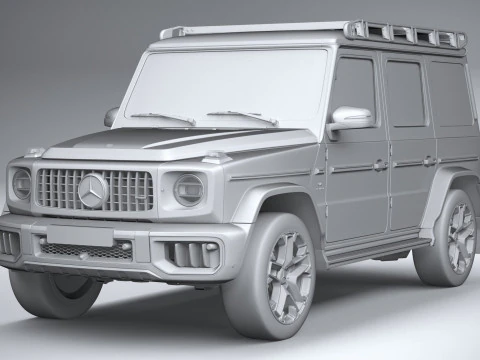 Mercedes-Benz G63 AMG 2025 3D Model