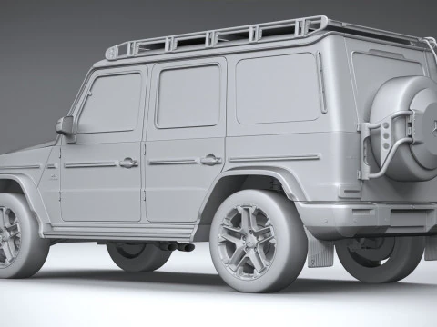 Mercedes-Benz G63 AMG 2025 3D Model