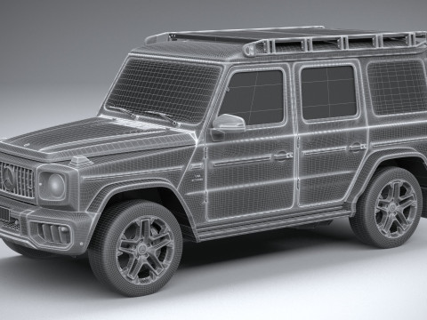Mercedes-Benz G63 AMG 2025 3D 모델
