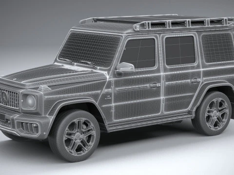 Mercedes-Benz G63 AMG 2025 3D Model