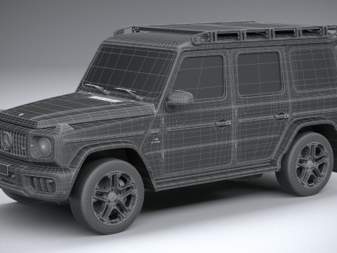 Mercedes-Benz G63 AMG 2025 3D 모델