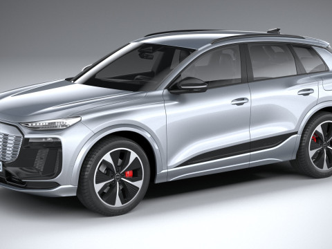 Audi SQ6 e-tron 2025 3D 模型