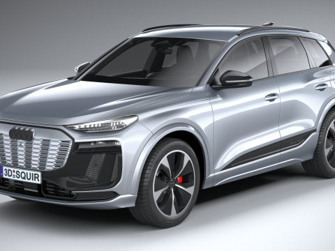 Audi SQ6 e-tron 2025 3D Model