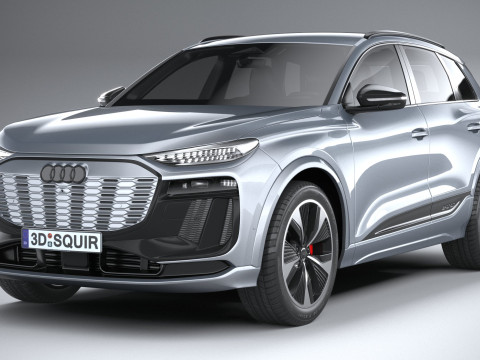 Audi SQ6 e-tron 2025 3D Model