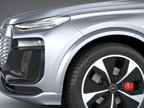 Audi SQ6 e-tron 2025 3D Model