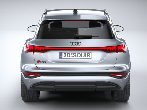 Audi SQ6 e-tron 2025 3D Model