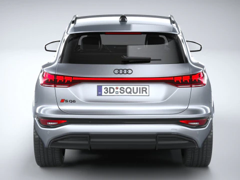 Audi SQ6 e-tron 2025 3D Model