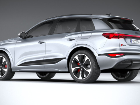 Audi SQ6 e-tron 2025 3D Model