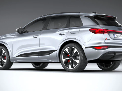 Audi SQ6 e-tron 2025 3D Model