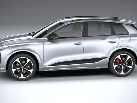 Audi SQ6 e-tron 2025 3D Model