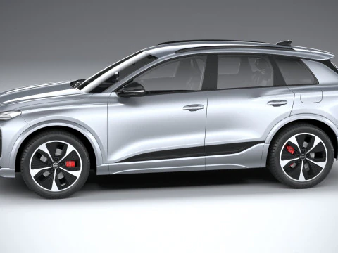 Audi SQ6 e-tron 2025 3D Model
