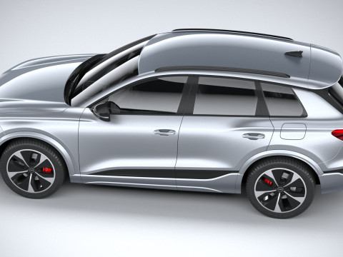 Audi SQ6 e-tron 2025 3D Model