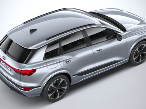 Audi SQ6 e-tron 2025 3D Model