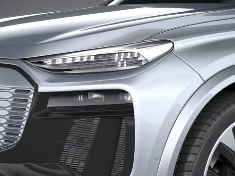 Audi SQ6 e-tron 2025 3D Model