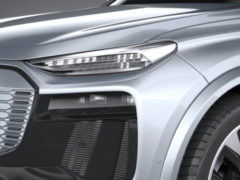 Audi SQ6 e-tron 2025 3D Model