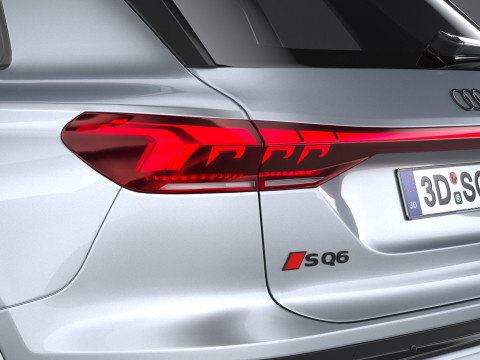 Audi SQ6 e-tron 2025 3D Model