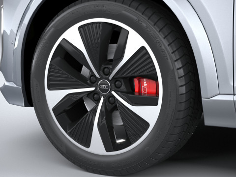 Audi SQ6 e-tron 2025 3D Model