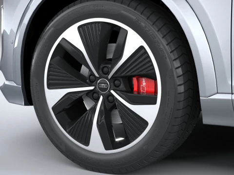 Audi SQ6 e-tron 2025 3D Model