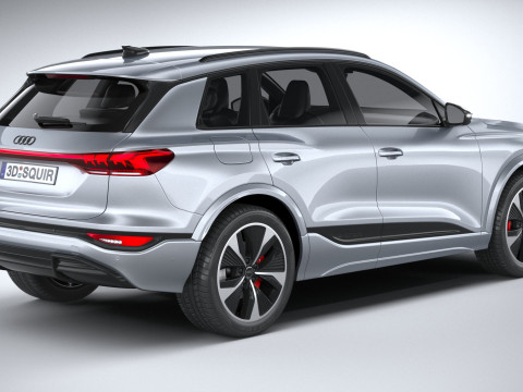 Audi SQ6 e-tron 2025 3D Model