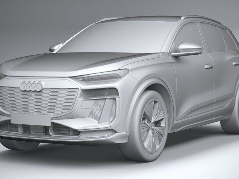 Audi SQ6 e-tron 2025 3D Model