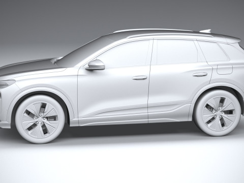 Audi SQ6 e-tron 2025 3D Model