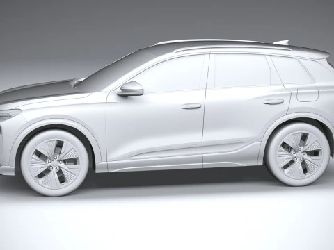 Audi SQ6 e-tron 2025 3D Model