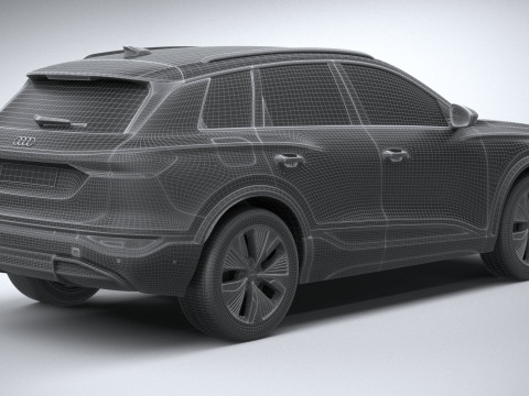 Audi SQ6 e-tron 2025 3D Model
