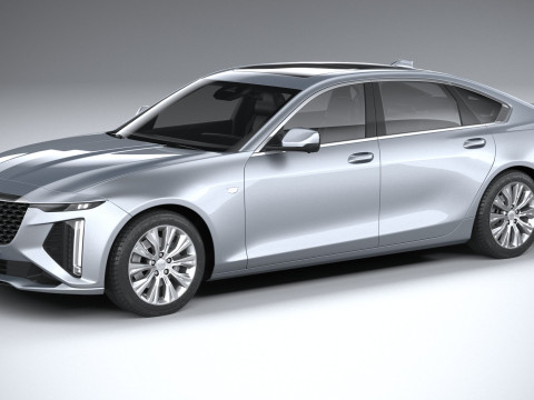 Cadillac CT6 2024 Model 3D