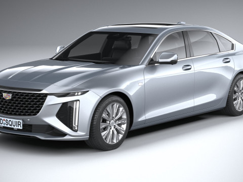 Cadillac CT6 2024 Model 3D