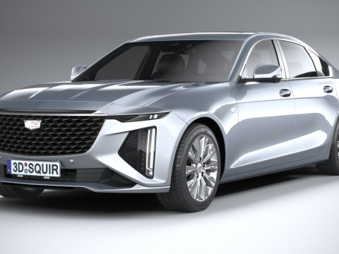 Cadillac CT6 2024 Model 3D