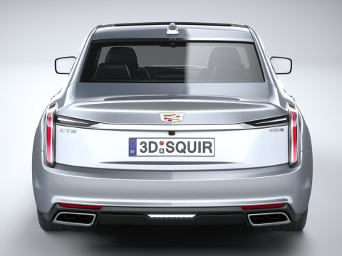 Cadillac CT6 2024 Model 3D