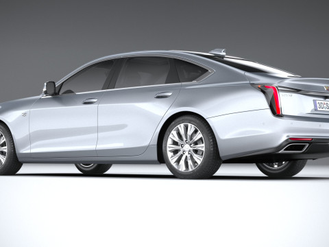 Cadillac CT6 2024 Model 3D