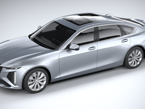 Cadillac CT6 2024 Model 3D