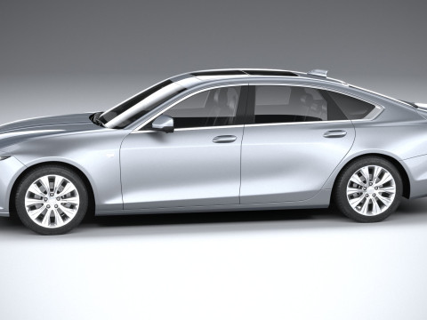 Cadillac CT6 2024 Model 3D