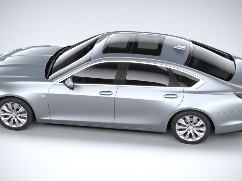 Cadillac CT6 2024 Model 3D