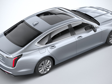 Cadillac CT6 2024 Model 3D