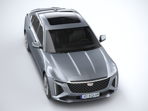 Cadillac CT6 2024 Model 3D