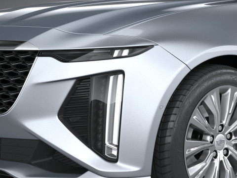 Cadillac CT6 2024 Model 3D