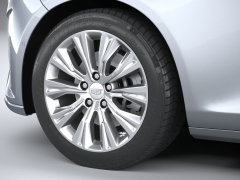 Cadillac CT6 2024 Model 3D