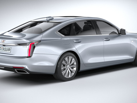 Cadillac CT6 2024 Model 3D