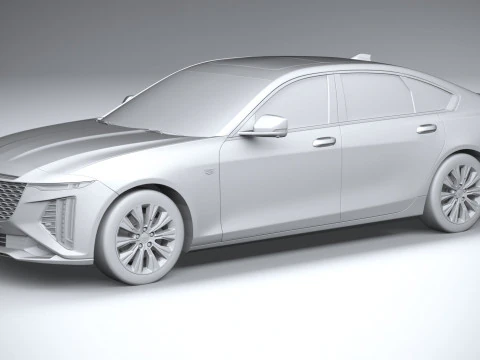 Cadillac CT6 2024 3D Model