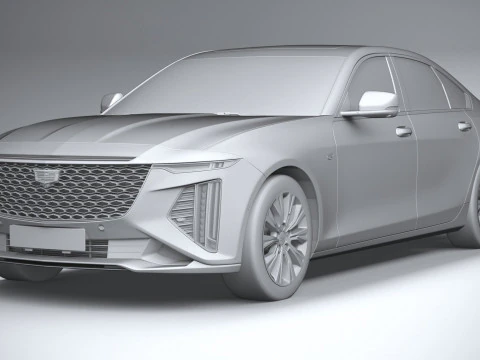 Cadillac CT6 2024 3D Model