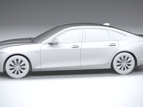Cadillac CT6 2024 Model 3D