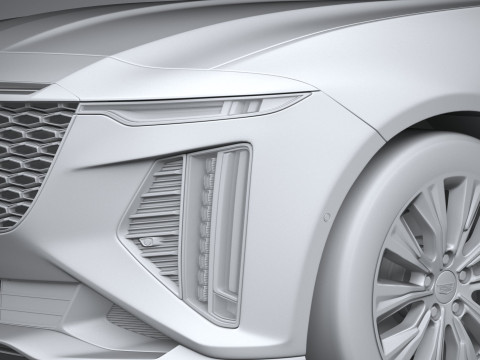 Cadillac CT6 2024 Model 3D