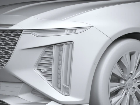Cadillac CT6 2024 3D Model