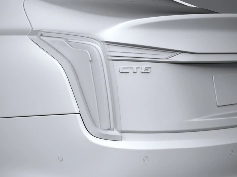Cadillac CT6 2024 3D Model