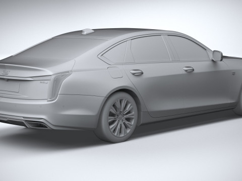 Cadillac CT6 2024 Model 3D
